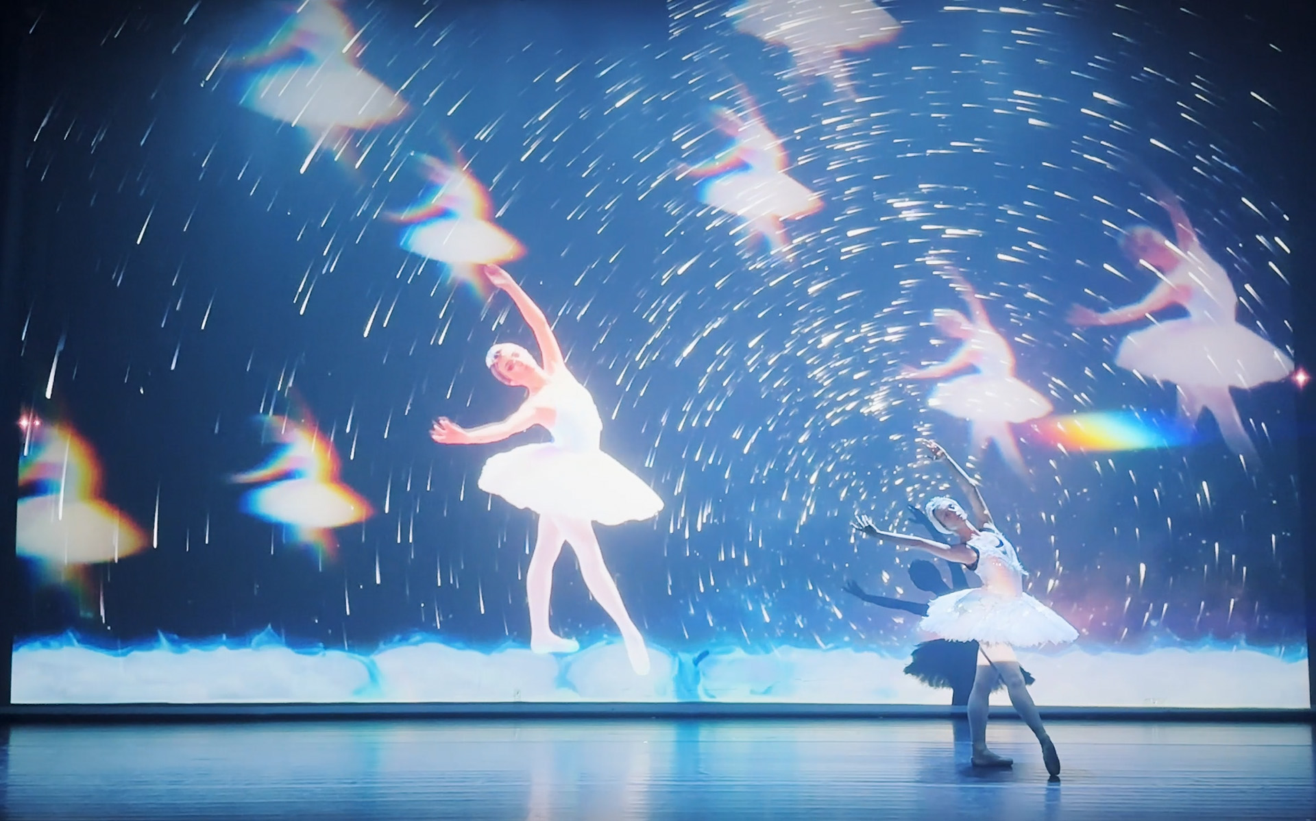 Espectáculo que es una mezcla de técnicas tradicionales e IA Dreamscape