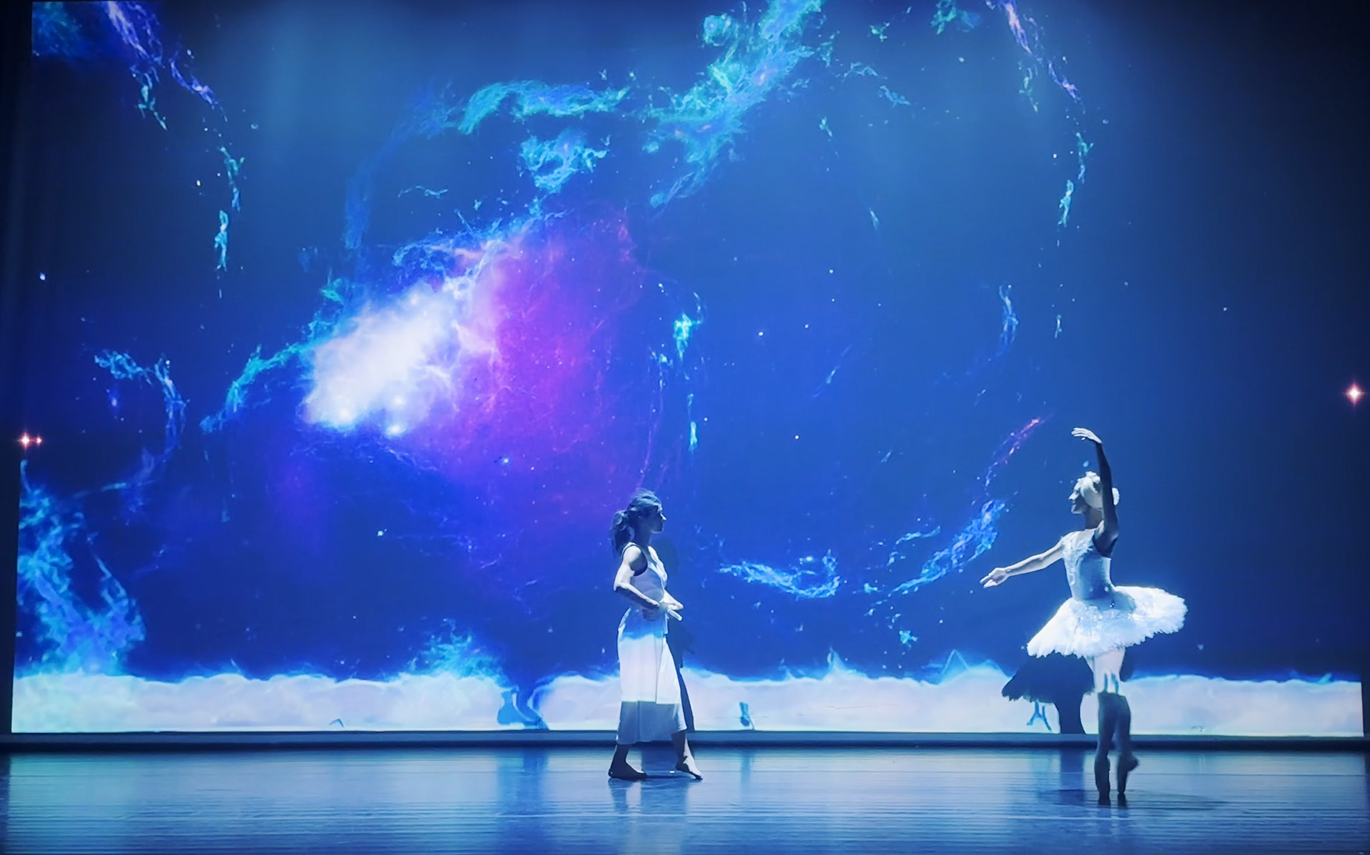 Espectáculo que es una mezcla de técnicas tradicionales e IA Dreamscape