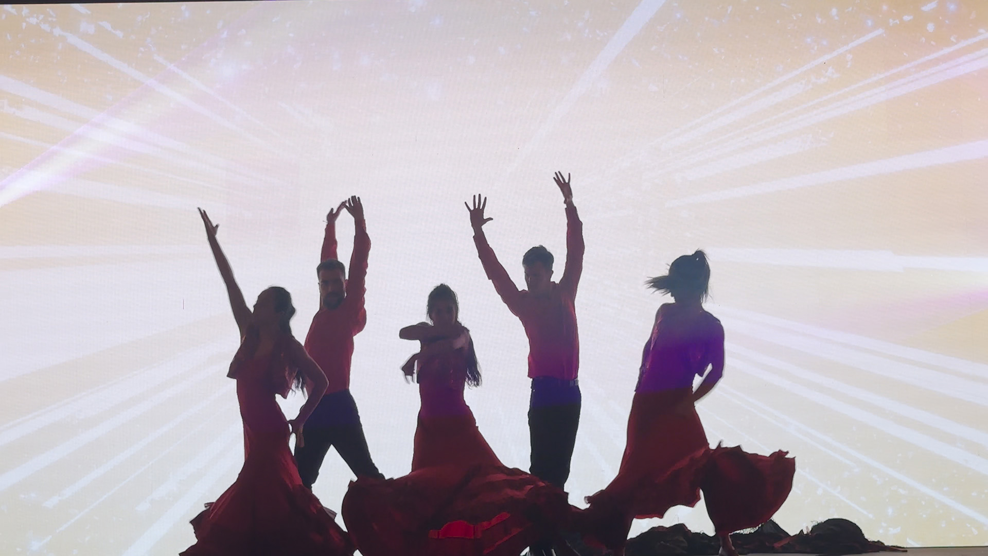 Visual Flamenco Show Asturias, fusión de danza y videoarte. Flamenco mapping