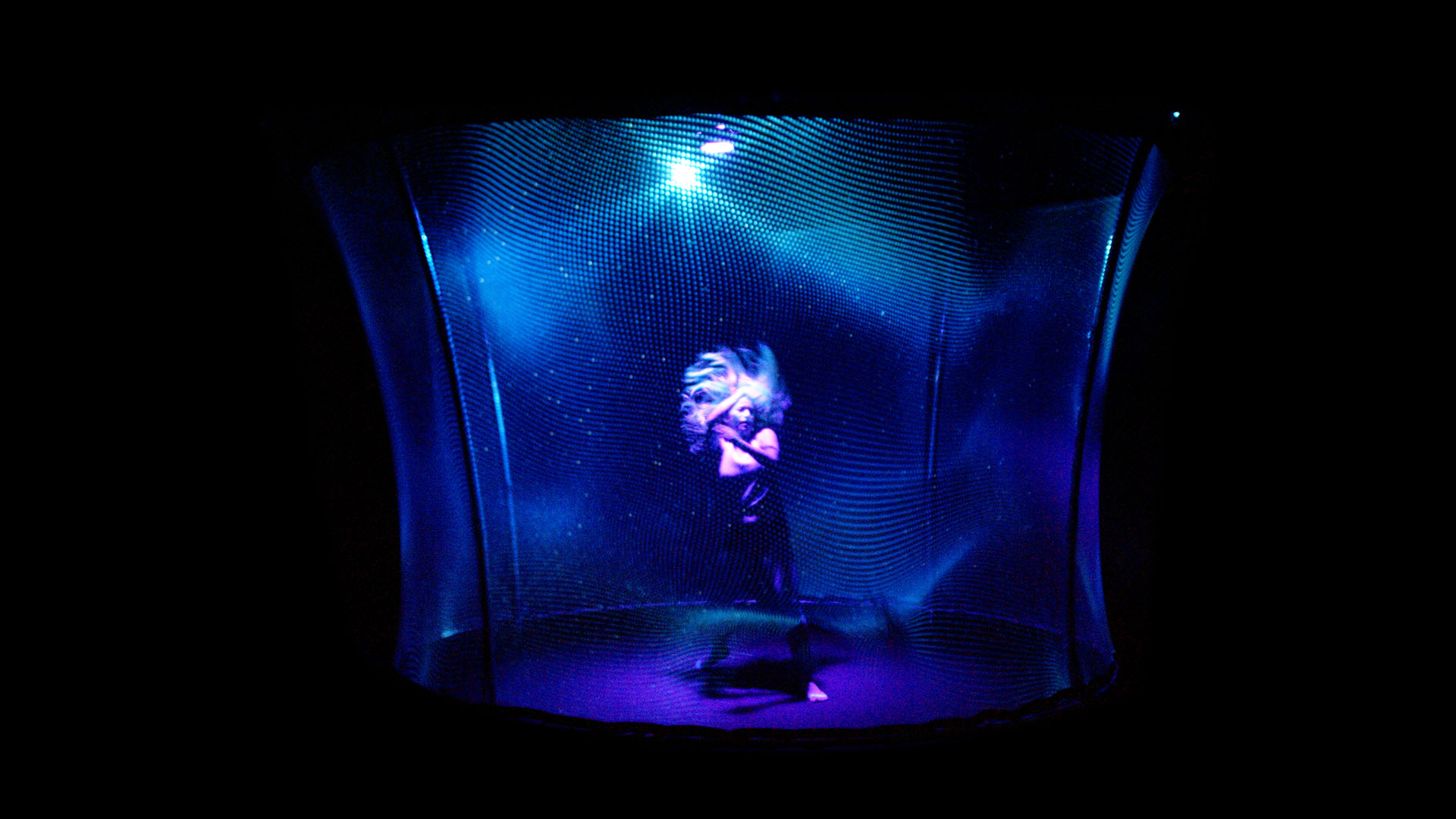 Ensayo de Holovortex, nuevo concepto de espectáculo 360