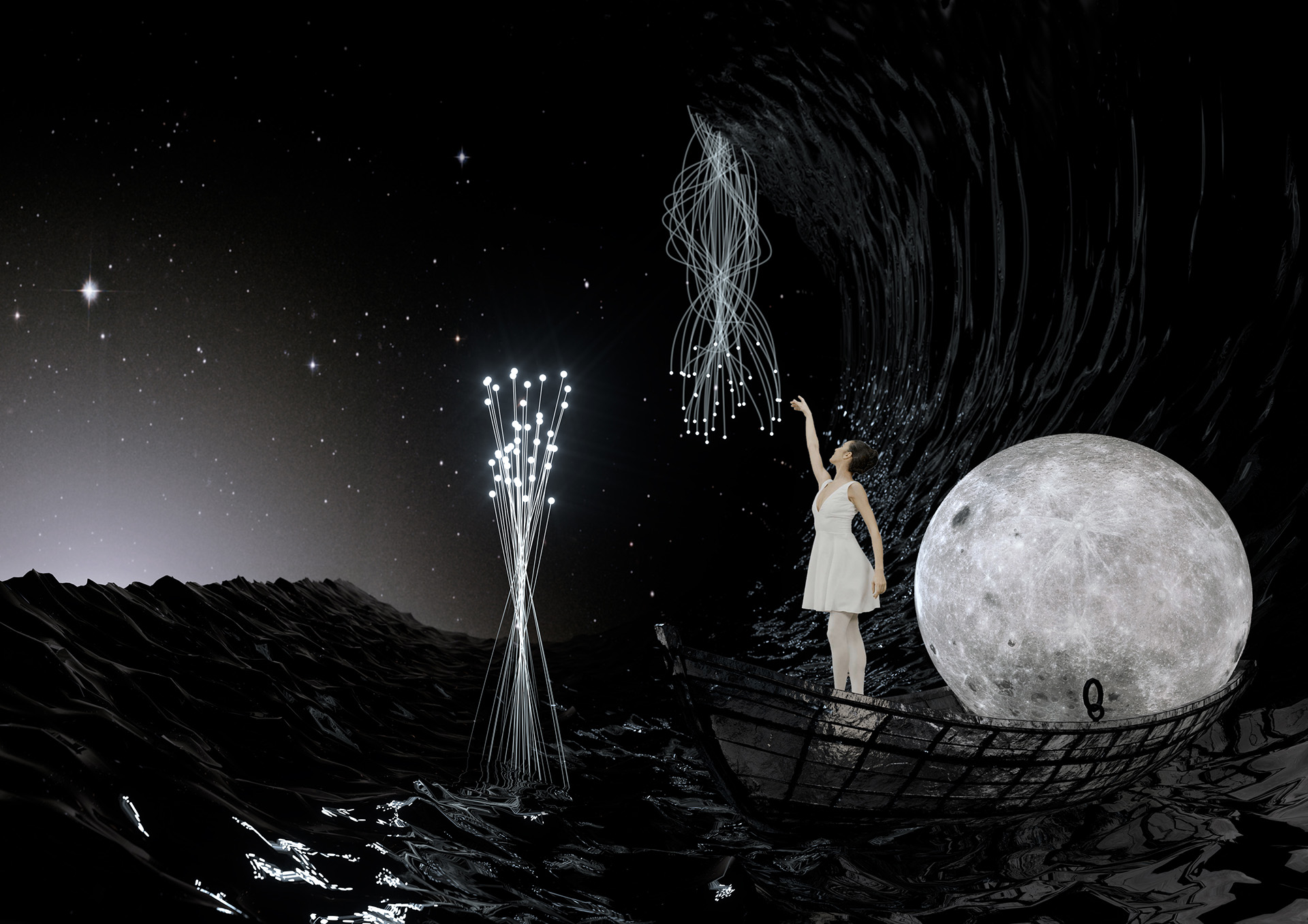 Producción virtual de dance mapping Surreal Soul Moon