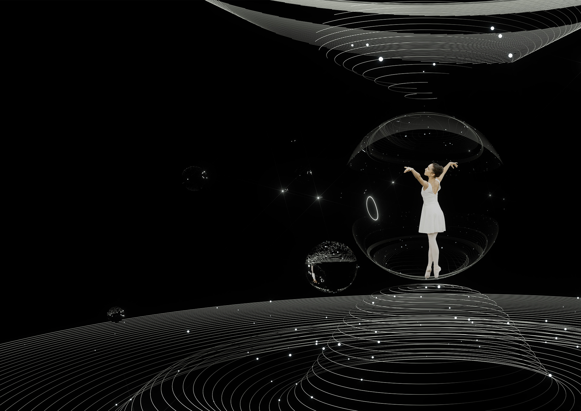 Producción virtual de dance mapping Surreal Soul Turning