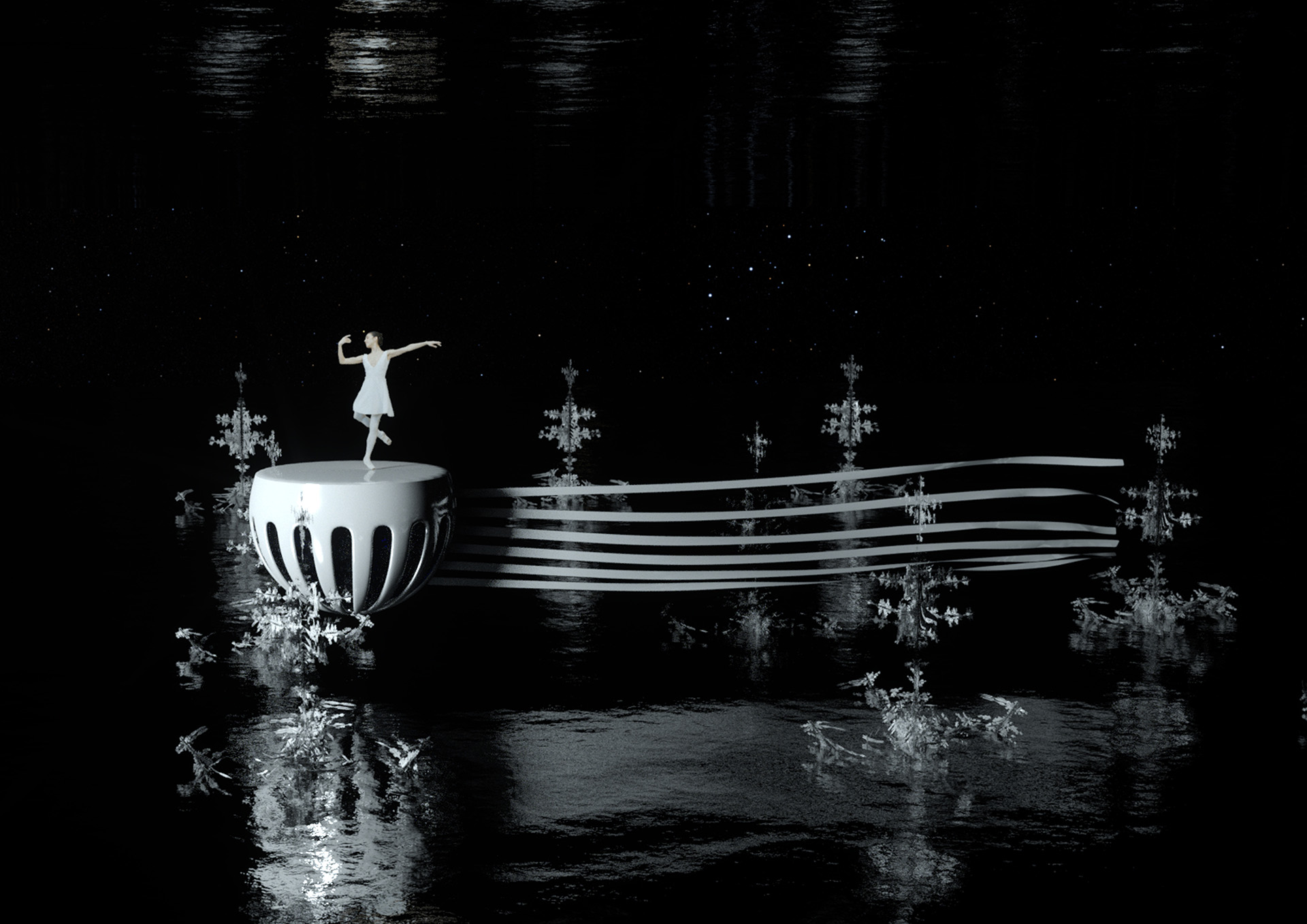 Producción virtual de dance mapping Surreal Soul Vectron