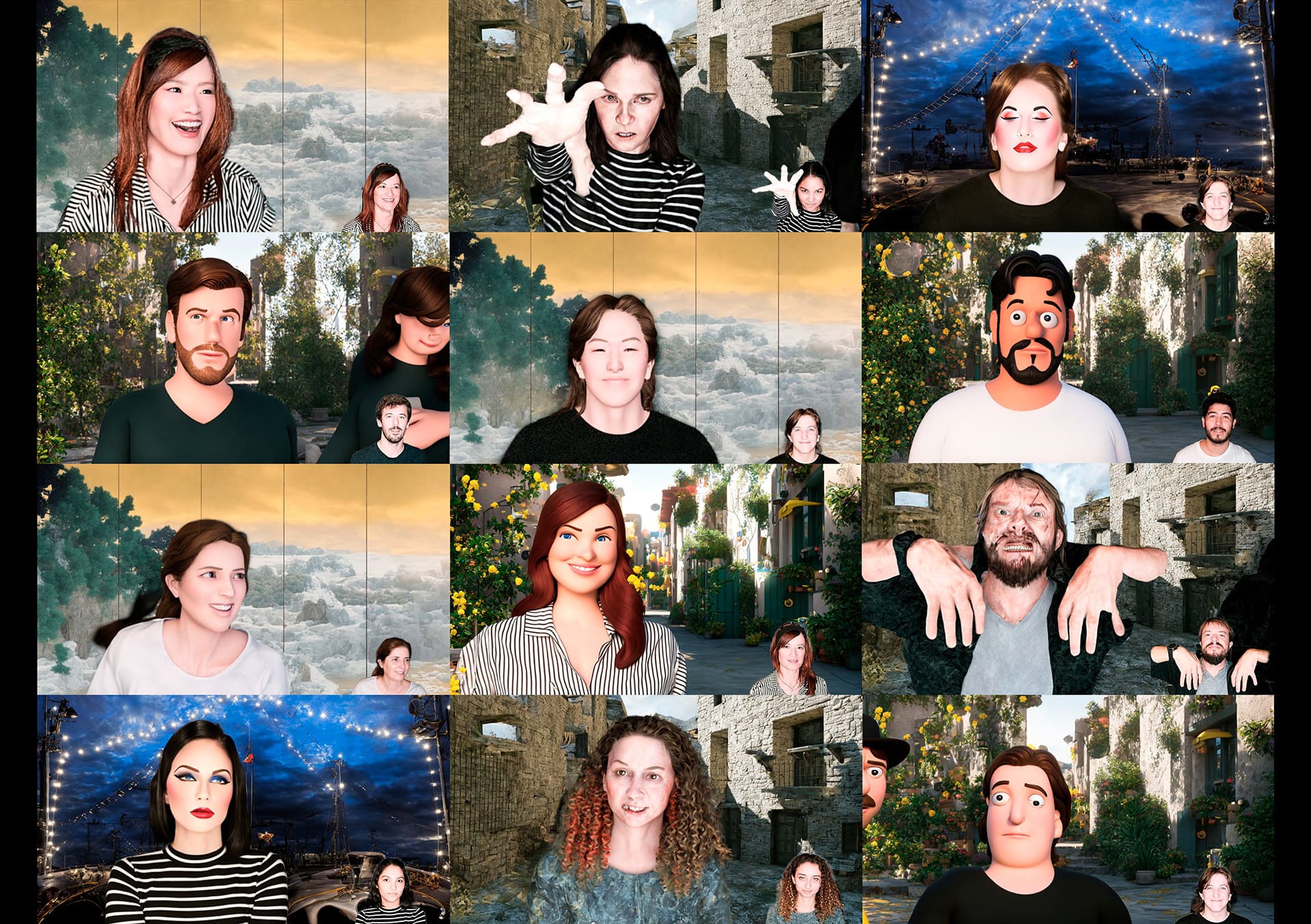 Instalaciones interactivas - Fotomatón con inteligencia artificial